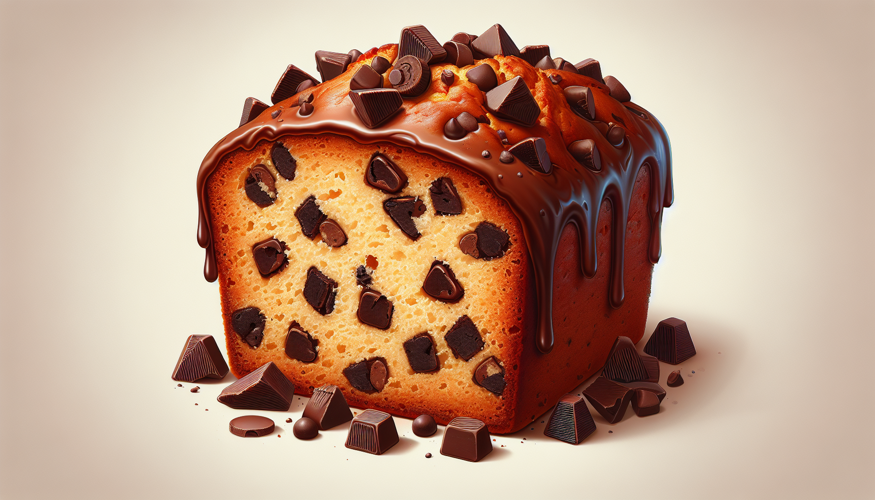 plumcake gocce di cioccolato